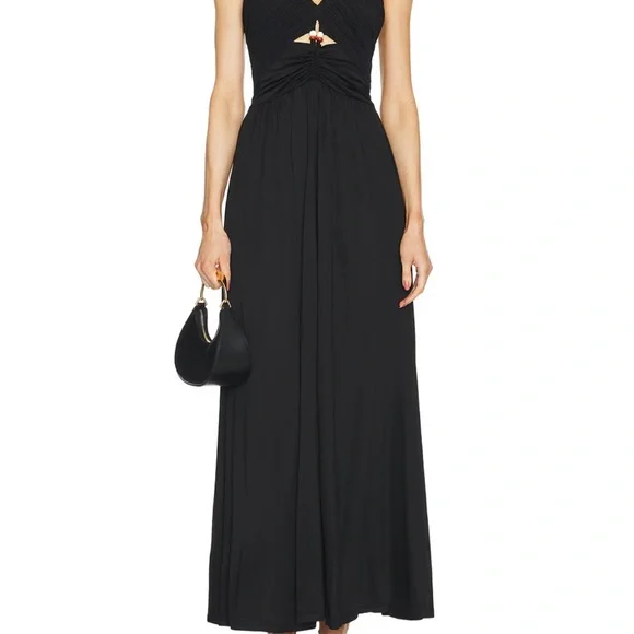 Diane Von Furstenberg Size S Black Caty Dress - Picture 6 of 6